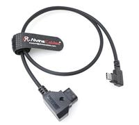 Alvin's Cables Cable de alimentación USB C de ángulo recto Dtap para motor DJI Focus Pro, 2 pies Ultra Soft D-Tap a tipo C Rendimiento mejorado para Tilta Nucleus Nano II Wireless Lens Control Motor