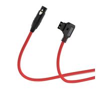 Alvin's Cables Cable de alimentación XLR hembra de 4 pines a D-Tap para Sony Venice F5 F55 SXS, para Panasonic Varicam, Blackmagic URSA Mini Pro, ultra suave y flexible, 1M