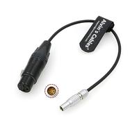 Alvin's Cables Cable de Audio para ARRI-Alexa-Mini-LF Cámara 6 Pines Macho a XLR 3 Pines Hembra 25 cm | 8 Pulgadas