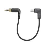 Alvin's Cables Cable de código de Tiempo para Sony FX3|FX30|A7S3|Cámara A1,Cable de Código Tiempo TRS a Micro USB de 3,5 mm con Bloqueo para Generador Código Tiempo Deity TC-1 35cm|13,8pulgadas