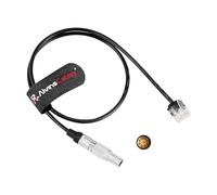 Alvin's Cables Cable de datos Ethernet Red Gig-E 9 pines a RJ45 para cámaras Red DSMC2 Epic Scarlet Weapon V-Raptor XL, 50 cm|19,7 Pulgadas