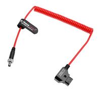 Alvin's Cables Cable Dtap a CC para Atomos Shogun, ultra suave D-tap a 2.1 CC en ángulo recto para Blackmagic Design Video Assist, SmallHD 702, para monitor Feelworld FW568 de 60 cm / 23.6in