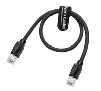 Alvin's Cables Cable Ethernet RJ45, cable industrial Profinet blindado CAT6A Conectores de alta velocidad de cadena de alta velocidad para PLC, robótica y control de movimiento 6.6ft/2m