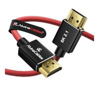 Alvin's Cables cable HDMI 2.1 8K, 60 cm, 48 Gbps de alta velocidad | 8K60/4K120, HDR, VRR, eARC; para Atomos Ninja V, Portkeys BM5, Canon, Z CAM, Sony FX/FS/A7SIII