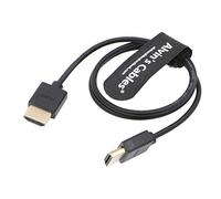 Alvin's Cables Cable HDMI 2.1 8K para Z CAM E2 60 cm, Cable Alta Velocidad para Monitor de cámara, para Sony A7S3 FS5 FS7 A7iv, Atomos Ninja V, Portkeys BM5, BMPCC, Panasonic, Canon, Nikon