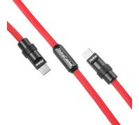 Alvin's Cables Cable USB-C, Cable de carga rápida PD personalizado con transferencia de datos para iPhone, iPad, Android, Grabado láser de texto personalizado, Logo Ultra-Soft 3.3ft
