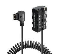 Alvin's Cables D-tap a doble cara NP-F Dummy Battery Cable adaptador de alimentación para Atomos| SmallHD | Feelworld Monitor, repuesto para batería Sony NP-F550| F570| F770| F970