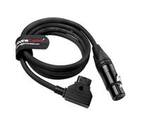 Alvin's Cables D-tap a XLR - Cable de alimentación hembra de 3 pines para luz de video SmallRig RC 120B 1M/39.4 pulgadas