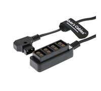 Alvin's Cables D-Tap Macho a 4 Puertos D-Tap Hembra Cable de Alimentación para ARRI Red Cámara TILTA Steadicam IDX Batería 50CM