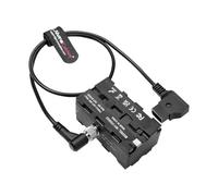 Alvin's Cables D-tap NP-F cable de alimentación ficticio de doble cara para Atomos Smallhd|Monitor Feelworld, NP-F550|F570|F770 Adaptador de alimentación de batería ficticia con puerto tipo C