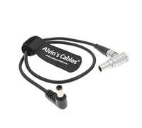 Alvin's Cables DC Ángulo Recto a 2 Pines Macho Cable para Teradek Bolt Transmisor Tilta batería Plate 45CM