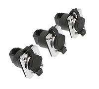 Alvin's Cables Interfaz RJ45 Conectores Impermeables Conector IP65 Montaje en Panel Ethernet Ángulo Recto Conector RJ45 90 Grados 3Pcs