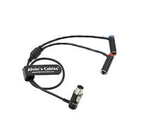 Alvin's Cables Low-Profile TA5F a Doble TA3M Cable de Audio para Wisycom-MCR54| Lectrosonics-DCHR-Receiver LP Mini-XLR-5 Pin Hembra a Dos LP Mini-XLR-3 Pin Macho Cable Divisor para Canon-C70 Cámara