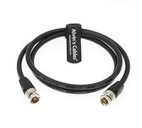 Alvin's Cables Neutrik BNC Macho a Macho 12G HD SDI Cable Coaxial de Video Original para Cámara de Video 4K Negro 1M