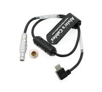 Alvin's Cables Nucleus-Nano II - Cable de parada de motor para Tilta para Arri Alexa 35| Mini LF| LF| SXT | XT| Amira cámaras Fischer 3 pines a ángulo recto USB-C Type-C RS Cable 40 cm | 39.9 cm