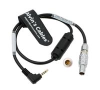 Alvin's Cables Nucleus-Nano Motor Cable Run Stop para Tilta para Arri Alexa LF | SXT| Amira| XT Cameras Fischer 3 pines a ángulo recto 2,5 mm LANC RS Cable 40 cm | 15,7 pulgadas