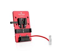 Alvin's Cables - Placa de batería V-Mount para DJI Ronin 4D, con conector macho 1B 6 pines giratorio DC-In DC-Out, soporte de batería V-Mount para Ronin 4D