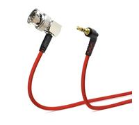 Alvin's Cables Tentacle Sync 3.5mm TRS a BNC Cable de código de tiempo ultrasuave compatible con Canon C70 C300 MK II C500 para Sony F55 FX9 FX6, Zaxcom, Zoom F4 F8 F8 F8n F8n Pro 50 cm