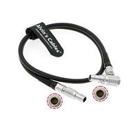 Alvin's Cables Teradek RT Motor Cable para Teradek MDR.X Receptor | Motor MOTR.X| Motor MK3.1 4 Pines Macho Recto a ángulo Recto Cable de Control de Alimentación 60cm|24''