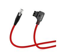 Alvin's Cables TVLogic - Cable de alimentación, mini XLR-4 pines a D-Tap, cable ultra suave para monitor de campo TVLogic