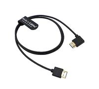 Alvin's Cables Ultra HD 8K HDMI 2.1 Cable recto HDMI a HDMI en ángulo recto de alta velocidad para Atomos Ninja V Monitor, Z CAM E2, Sony FS5| FS7| A7S3 cámaras 39.4 pulgadas | 1 m