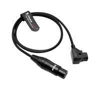 Alvin's Cables XLR 4 Pines Hembra a D-Tap Cable de Alimentación para Videocámara DSLR Practilite 602 Sony F55 SXS Cámara 1M