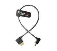 Alvin's Cables Z CAM E2 L Forma 2.0 Cable HDMI para Atomos Shinobi Ninja V Monitor Portkeys BM5 Monitor 90 Grados hasta ángulo Recto hacia Abajo 30CM