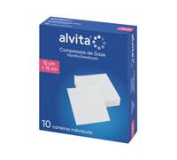 Alvita Compresa De Gasa Estéril 15x15cm 10 unidades