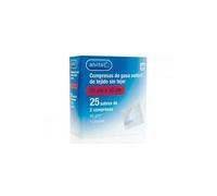Alvita Compresas gasa Esteril Tejido Sin Tejer 10 cm X 10 cm 25 sobres