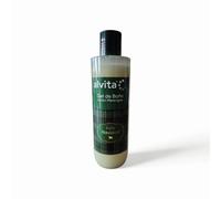 Alvita Gel de Baño 250 ml LIMON , Motivo Navideño, Formato Especial para Navidad, Ideal como Regalo