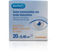Alvita gotas Humectantes Ácido Hialurónico 20 X0,4 ml
