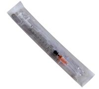Alvita Jeringa de Insulina con Aguja Estéril 1 ml