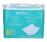 Alvita Krankenunterlage 60 x 90 cm mit hoher Saugfähigkeit, 30 pzas Almohadillas