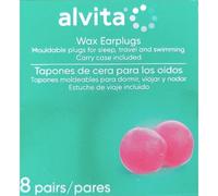 Alvita Tapones Oído Cera 16 uds