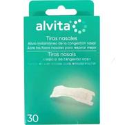 Alvita Tiras Nasales 30 unidades