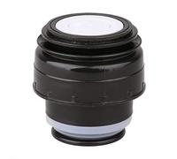 Alvivi 4.5/5.2cm Tapón Termo del Agua Cubierta para Taza de Vacío Tapa Reemplazo de Silicona PP para Frasco Taza de Viaje Termo Accesorio Negro One Size