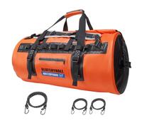 Alvorox - Bolsa impermeable para moto, bolsa de viaje, mochila trasera, motoalforjas para motocicletas, duffel, bolsa de gran capacidad, duradera para barco, canoeing, pesca, camping piscina, rafting