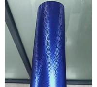 Alvorox Envoltura de coche, vinilo con patrón de panal azul miel para bicicleta, motocicleta, interior y exterior del coche, película protectora de pintura, adhesivo DIY, pegatina (45x152cm)