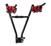 Alvorox Portabicicletas Plegable para 3 Bicicletas, Soporte para Barra de Remolque, Soporte de Bicicleta con Marco en V, Soporte de Enganche de Bola de Remolque para SUV Hatchback (portabicicletas)