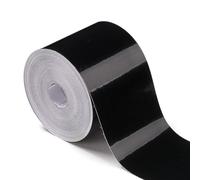 Alvorox Vinilo Negro Brillo Coche, PVC Vinilo Adhesivo Cinta, Cromo Elimina Vinilo para umbral de Puerta de Coche, protección de Bordes (5 cm x 900 cm)