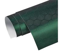 Alvorox Vinilo Verde Mate, Panal Fibra Carbono para Bicicleta, Motocicleta, Coche, Interior, Exterior, película Protectora de Pintura, Adhesivo (30 x 152 cm)
