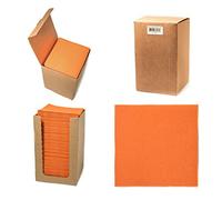 Alvotex Airlaid Servilletas de cóctel 20 x 20 cm 100/1 - Naranja (023)