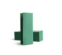 Alvotex Chic Airlaid - 50 servilletas Desechables (32 x 40 cm), diseño de Tela, Color Verde