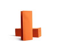 Alvotex Chic Airlaid - 50 servilletas Desechables de 1/8 Pliegues, 32 x 40 cm, Color Naranja