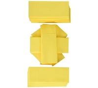 Alvotex Servilletas Airlaid, Papel, Amarillo, 50 Unidades