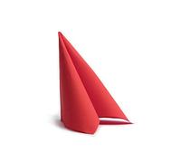 Alvotex Soft Point - Servilletas desechables (50 unidades, 38 x 38 cm), color rojo