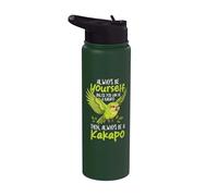 Always Be A Kakapo Bird Nueva Zelanda Funny Kakapo Stainless Steel Insulated Water Bottle
