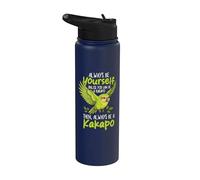 Always Be A Kakapo Bird Nueva Zelanda Funny Kakapo Stainless Steel Insulated Water Bottle