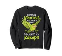 Always Be A Kakapo Bird Nueva Zelanda Funny Kakapo Sudadera
