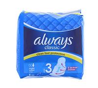Always Classic Pads, Night, 8-Count